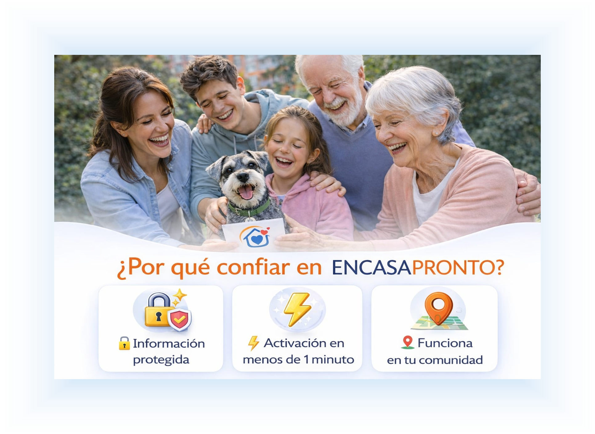 Comunidad conectada con QR